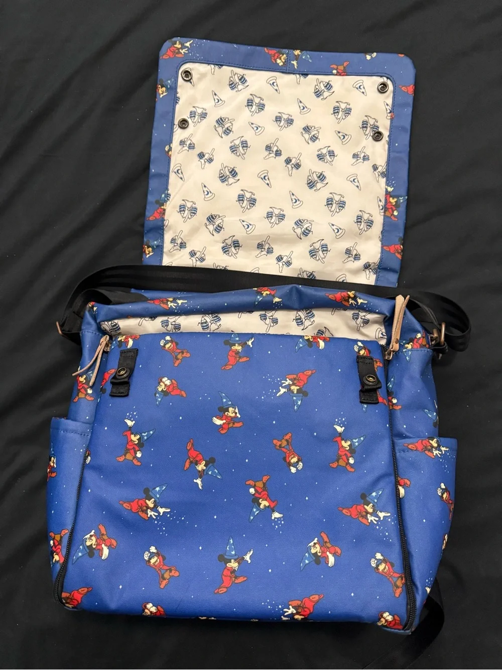 Disney Petunia Pickle Bottom Fantasia Mickey Mouse Diaper Bag